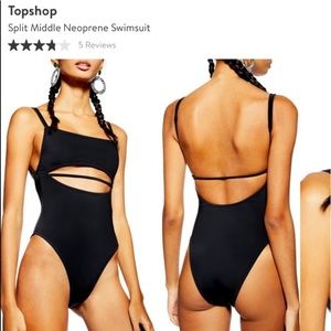 TOPSHOP Neoprene Swimsuit
